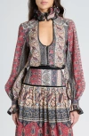 Valentino Paisley Print Shirt