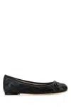 Valentino Garavani Quiltie Ballerina 67 In Quilted Nappa Leather Woman Black 37 In Black
