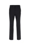 Valentino Garavani Midnight Blue Wool Blend Pant