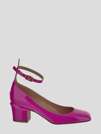 Valentino Garavani Pink Tan-go Heels In Uwt Pink Pp