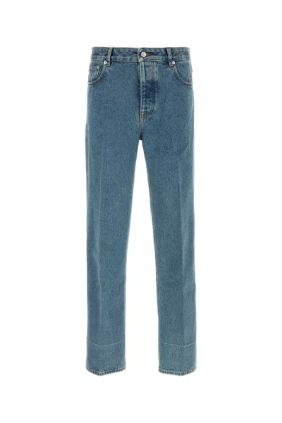 Valentino Men Blue Denim Jeans, 32 Luxury Jeans For Men Darveys
