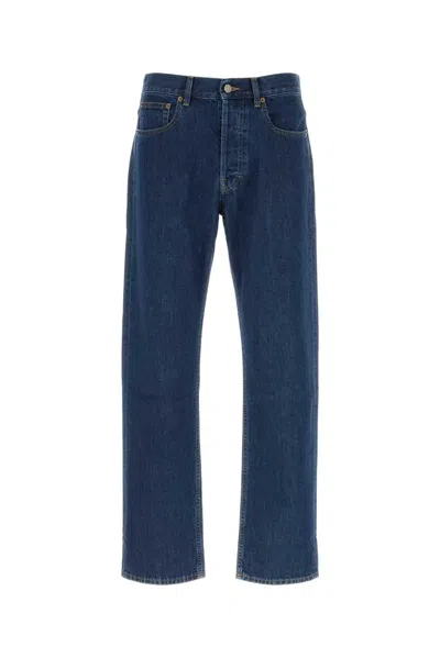 Valentino Garavani Classic Straight-leg Denim Jeans In Blue