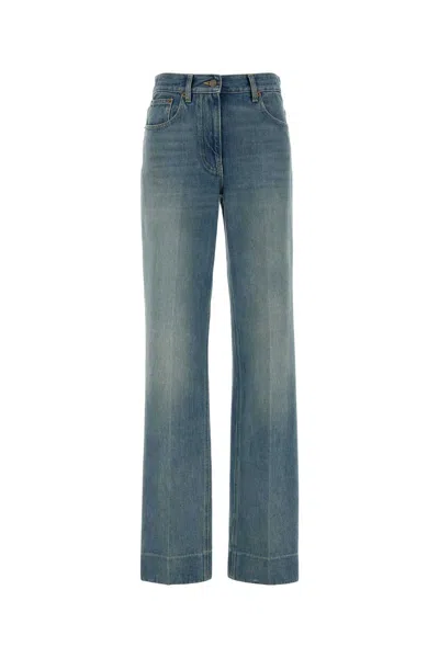 Valentino Garavani Denim Jeans In Blue