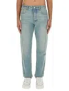 Valentino Men's Straight-leg Jeans In Navy