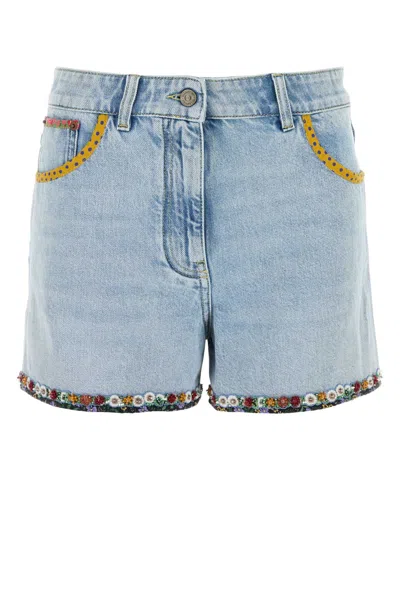 Valentino Garavani Denim Shorts