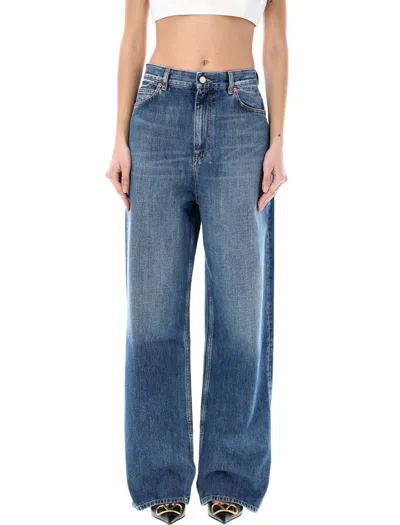 VALENTINO VALENTINO GARAVANI DENIM TROUSERS