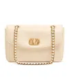 Valentino Garavani  Garavani Djuna Medium Chain Bag In Nappa Leather Woman Butter Uni In Yellow