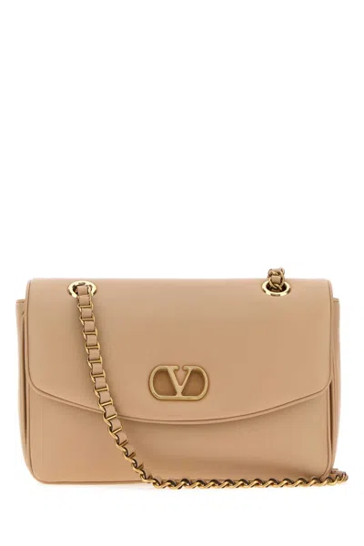 Valentino Garavani Djuna Mini Leather Shoulder Bag With Adjustable Crossbody Strap In Pink