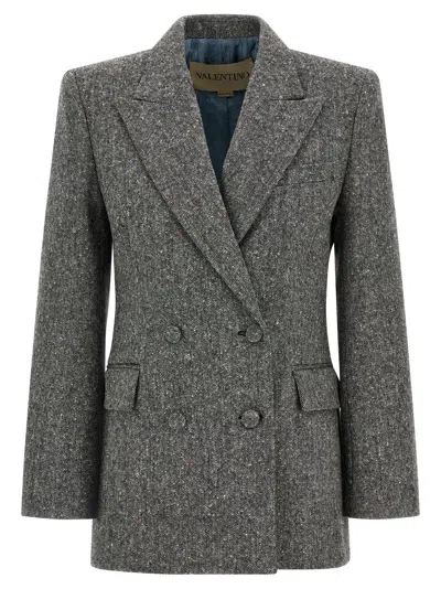 VALENTINO VALENTINO GARAVANI DOUBLE-BREASTED BLAZER