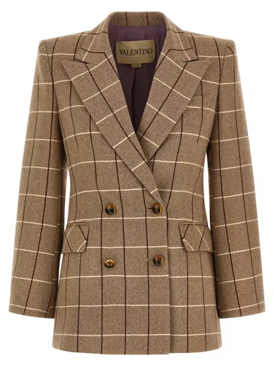 VALENTINO VALENTINO GARAVANI DOUBLE-BREASTED BLAZER