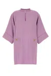 Valentino Light Purple Vlogo Mini Dress
