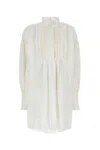 Valentino Dress Cotton Blend Long Sleeves
