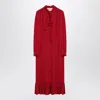 Valentino Ruffled Midi Dress