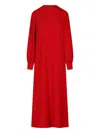 Valentino Maxi Silk Dress With Shawl