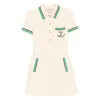 Valentino Cherry-motif Polo Dress