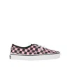 Valentino Garavani And Vans Low-top Trainer In Fabric With Vlogo Checkerboard Print In Pink