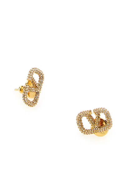 Valentino Garavani Earrings In Gold | ModeSens