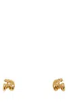 Valentino Garavani Women Gold Metal Vlogo Earrings In Gold18
