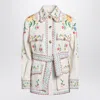 Valentino Embroidered Denim Jacket