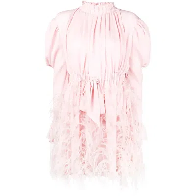 Valentino Garavani Embellished Dress In Animal Print
