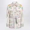 Valentino Embroidered Denim Jacket