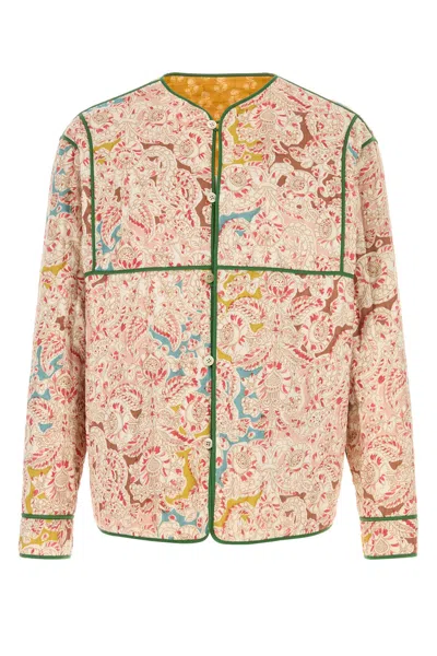 VALENTINO VALENTINO GARAVANI EMBROIDERED LINEN SHIRT