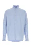 Valentino Garavani Cotton Striped Shirt With Button-down Collar