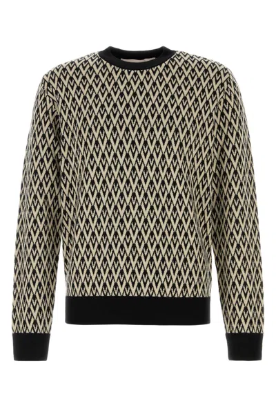 Valentino Garavani Embroidered Wool Sweater