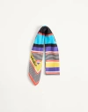 Valentino Garavani Escape Headband In Cotton And Silk Woman Multicolour Uni