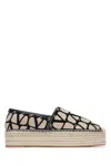 Valentino Platform Sole Geometric Pattern Espadrilles