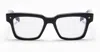 Valentino Xxii Rectangle-frame Glasses In Black