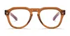 Valentino V-tale-ii - Crystal Brown / Light Gold Rx Glasses In Brown