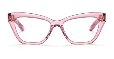 Valentino Garavani Eyeglasses In Pink