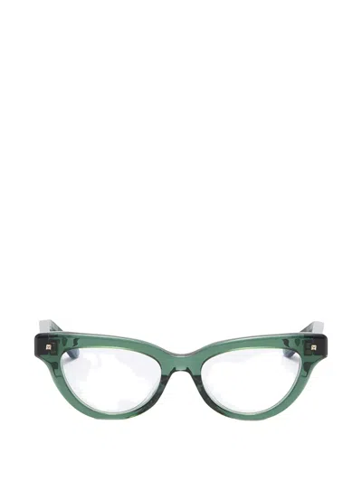 Valentino Garavani Eyewear Cat-eye Glasses In Gray