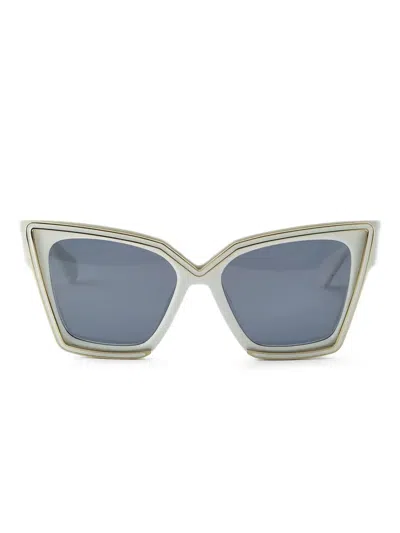 Valentino Garavani Eyewear Cat-eye Sunglasses In Neutral