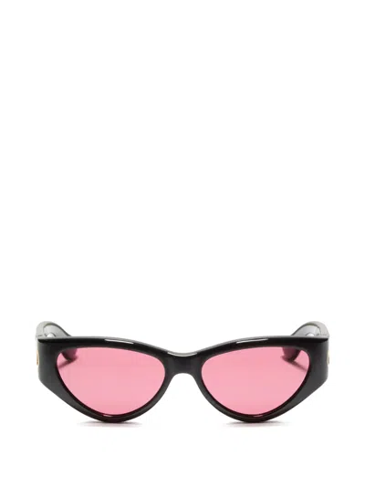 Valentino Garavani Eyewear Cat-eye Acetate Eyewear In Black