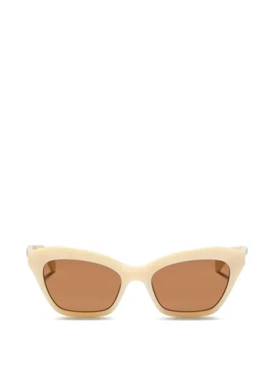 Valentino Garavani Eyewear Cat-eye Acetate Eyewear In Neutral