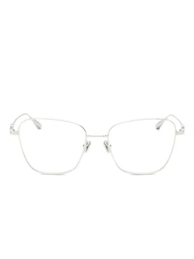 Valentino Garavani Eyewear Logo Glasses In White