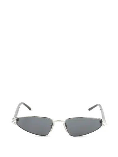 Valentino Garavani Eyewear Metal-frame Sunglasses In Gray