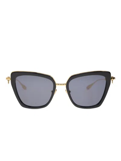 Valentino Garavani Eyewear Oversize-square Sunglasses In 黑色