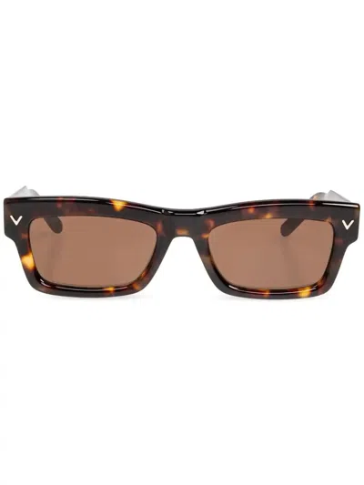 Valentino Garavani Eyewear Rectangle-frame Sunglasses