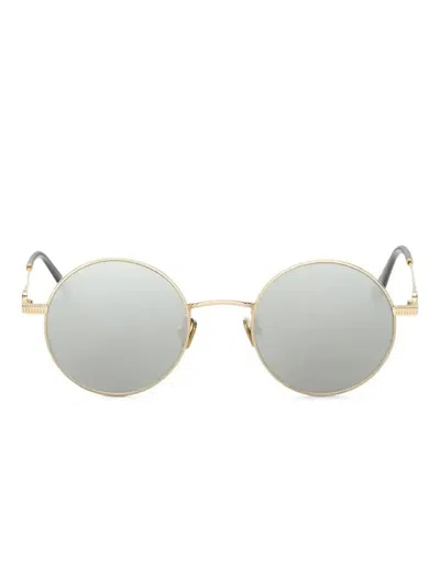 Valentino Garavani Eyewear Round-frame Mirrored Sunglasses
