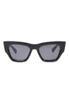 Valentino Garavani Eyewear V-sette Sunglasses In Black