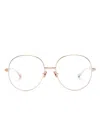 Valentino Garavani Eyewear V-stud Iii Glasses In Pink