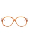 Valentino Garavani Eyewear Vl177 Sunglasses In Brown