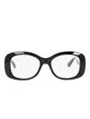 Valentino Garavani Eyewear Vlogo Signature Glasses In Black