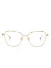 Valentino Garavani Eyewear Vlogo-signature Ii Glasses In Gold