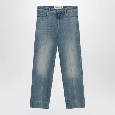 VALENTINO VALENTINO GARAVANI FADED-EFFECT JEANS