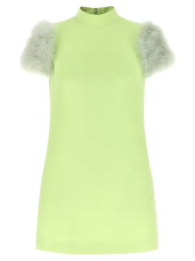 VALENTINO VALENTINO GARAVANI FEATHER DRESS