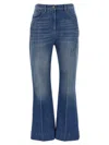 Valentino Garavani Flared Jeans In Blue